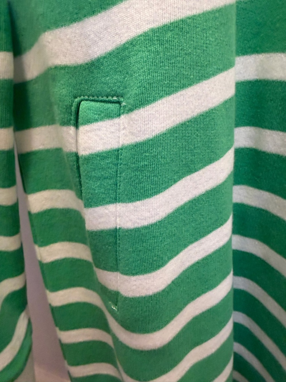 NWT LILLY PULITZER EVANGELINE DRESS SIZE M FAUNA GREEN RESORT WHITE STRIPE - Picture 4 of 12